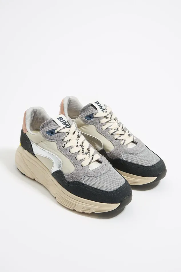 13 12 Gray Jogger Sneaker Grey Women Bimba Y Lola Sneakers 13 12 Gray Jogger Sneaker Grey Women Bimba Y Lola Sneakers