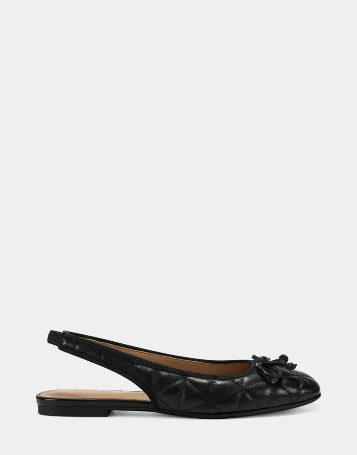 Aerosoles Comfortable Women039s Ballet In Black Genuine Leather Black Quilted Women Ballet Aerosoles Comfortable Women039s Ballet In Black Genuine Leather Black Quilted Women Ballet