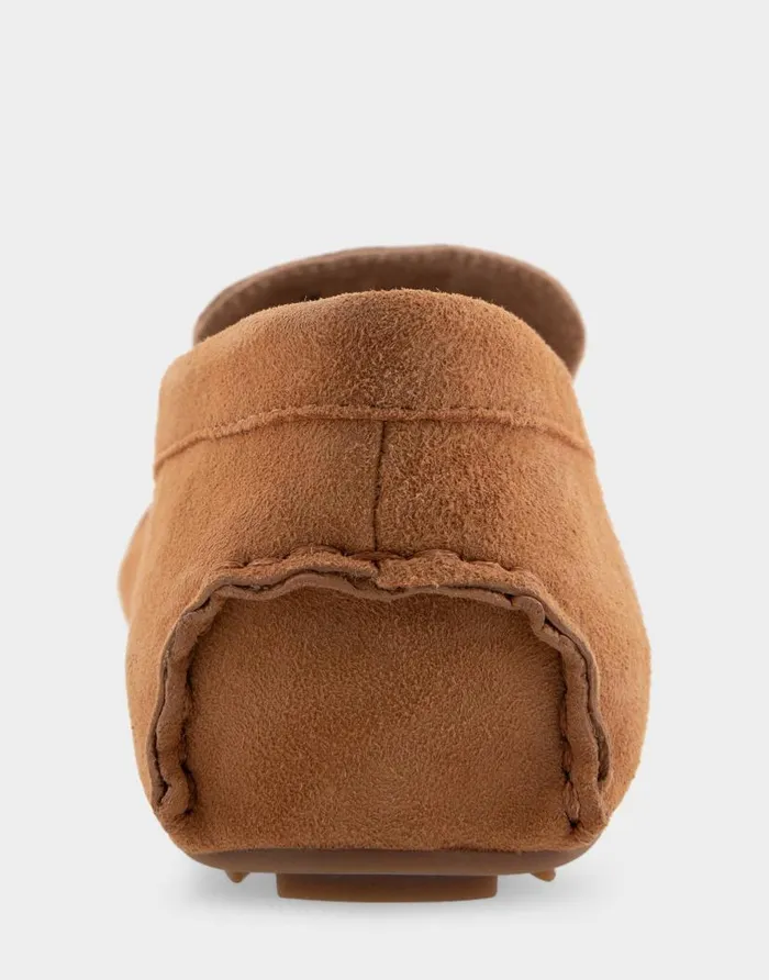 Aerosoles Comfortable Women039s Driver In Tan Suede Tan Suede Women Clogs and Mules