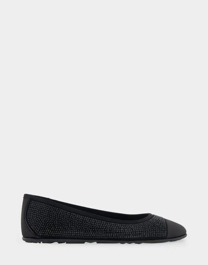 Aerosoles Comfortable Women039s Hidden Wedge Ballet Flat In Black Faux Suede With Crystals Black Faux Suede With Black Crystals Women Ballet Aerosoles Comfortable Women039s Hidden Wedge Ballet Flat In Black Faux Suede With Crystals Black Faux Suede With Black Crystals Women Ballet