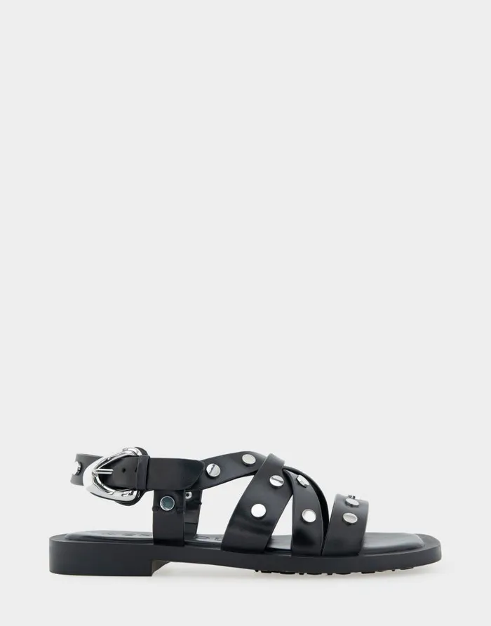 Aerosoles Comfortable Women039s Multi Strap Flat Sandal In Black Leather Black Leather Women Clogs and Mules Aerosoles Comfortable Women039s Multi Strap Flat Sandal In Black Leather Black Leather Women Clogs and Mules