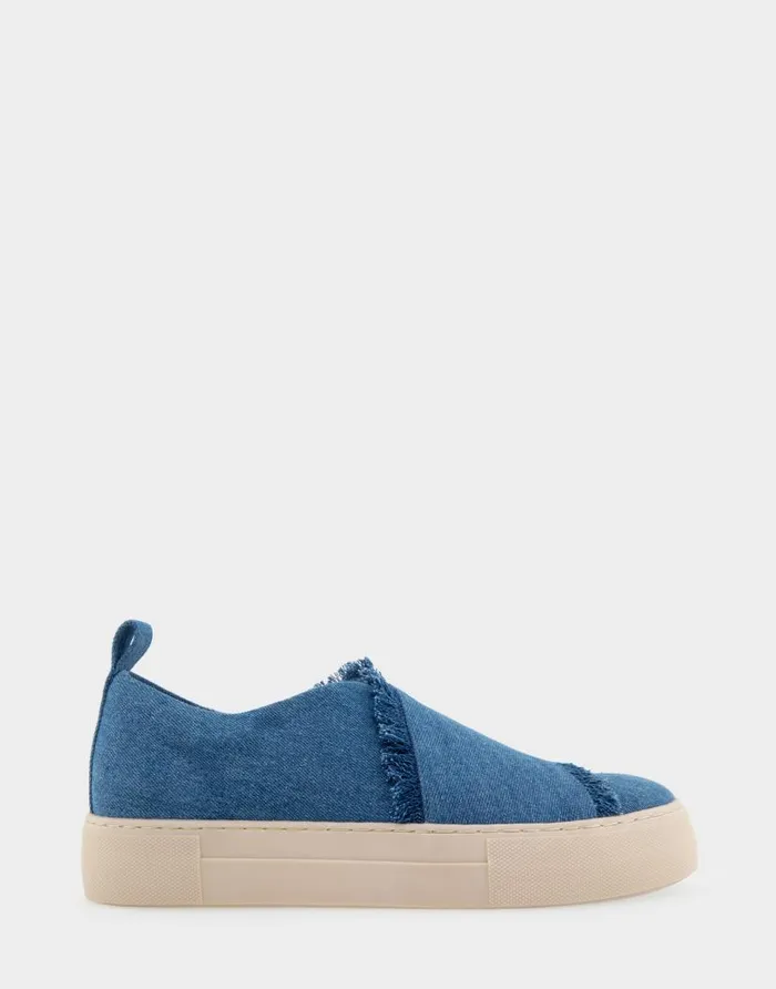 Aerosoles Comfortable Women039s Slip On Hidden Wedge Sneaker In Denim Fabric Denim Fabric Denim Fabric Women Flatforms Aerosoles Comfortable Women039s Slip On Hidden Wedge Sneaker In Denim Fabric Denim Fabric Denim Fabric Women Flatforms
