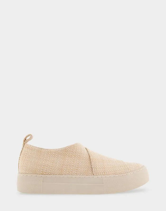 Aerosoles Comfortable Women039s Slip On Hidden Wedge Sneaker In Sand Raffia Combo Raffia Fabric Sand Raffia Combo Women Clogs and Mules Aerosoles Comfortable Women039s Slip On Hidden Wedge Sneaker In Sand Raffia Combo Raffia Fabric Sand Raffia Combo Women Clogs and Mules