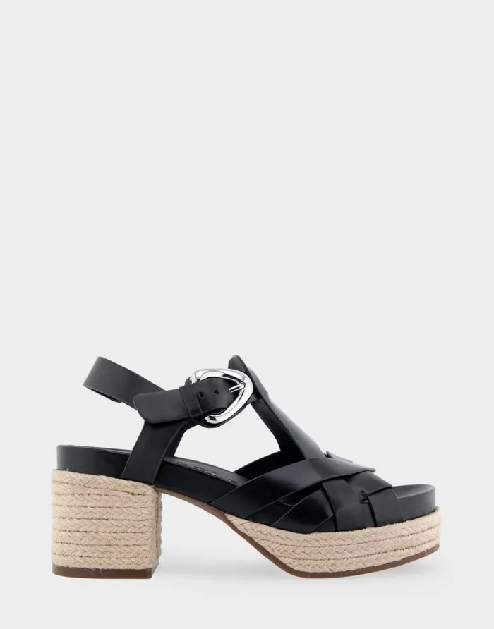 Aerosoles Comfortable Women039s Strappy Molded Footbed Platform Sandal In Black Leather Black Leather Women Platforms Aerosoles Comfortable Women039s Strappy Molded Footbed Platform Sandal In Black Leather Black Leather Women Platforms