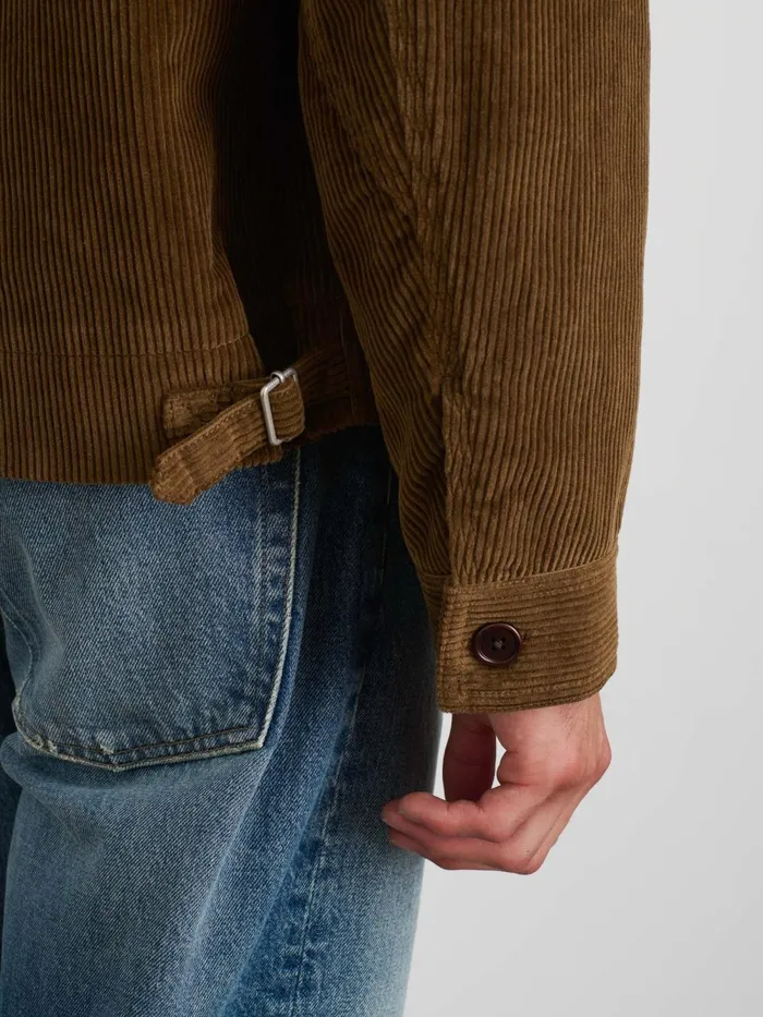 Alex Mill Jackets Coats Men Charlie Zip Jacket In Corduroy Saddle Alex Mill Jackets Coats Men Charlie Zip Jacket In Corduroy Saddle