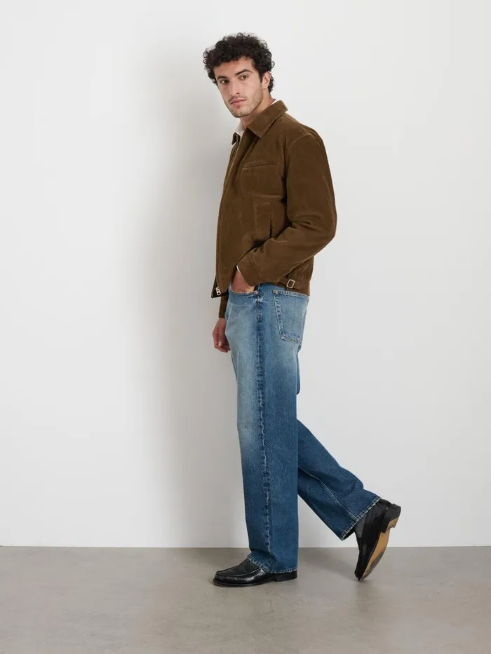 Alex Mill Jackets Coats Men Charlie Zip Jacket In Corduroy Saddle Alex Mill Jackets Coats Men Charlie Zip Jacket In Corduroy Saddle