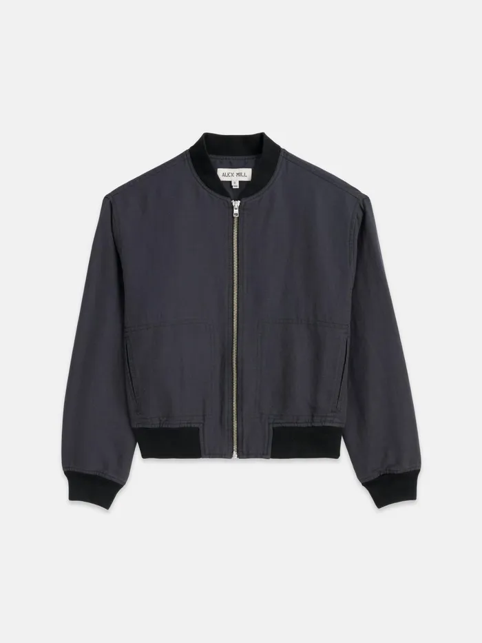 Alex Mill Jackets Outerwear Women Madeline Cropped Zip Jacket