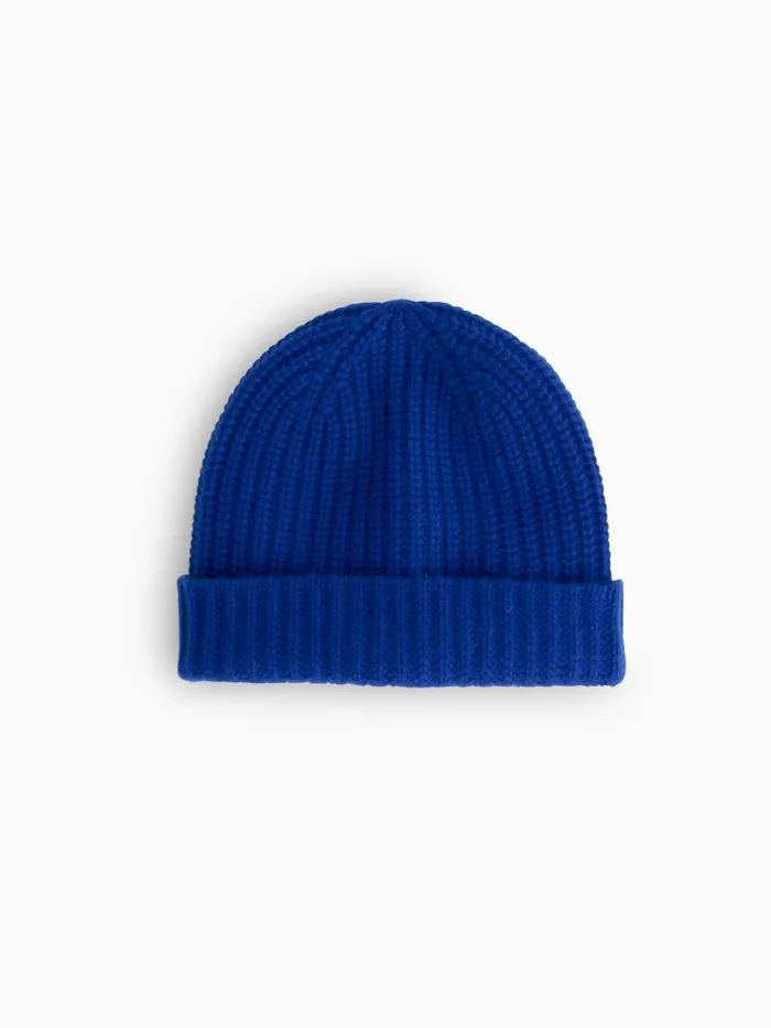 Alex Mill Men Cashmere Beanie Cobalt