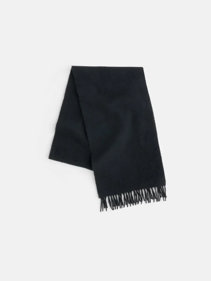 Alex Mill Men Joshua Ellis Cashmere Scarf Black