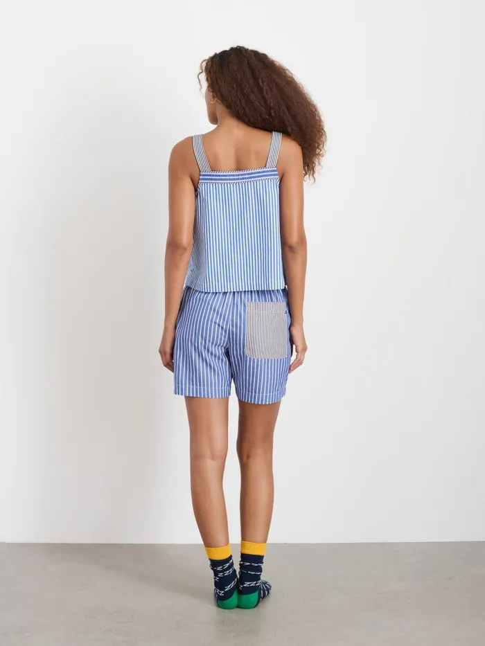 Alex Mill Pajamas Slippers Women P039jimmies Sleep Cami In Stripe Classic Blue Stripe