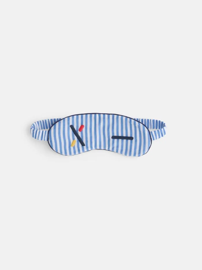 Alex Mill Pajamas Slippers Women P039jimmies Sleep Mask In Stripe Classic Blue Stripe