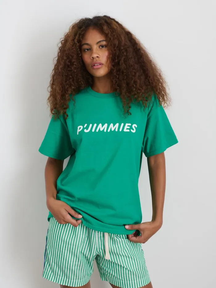 Alex Mill Pajamas Slippers Women P039jimmies Sleep Tee Green