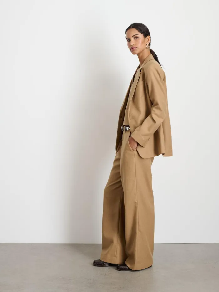 Alex Mill Set Dressing Women Soho Blazer In Wool Camel