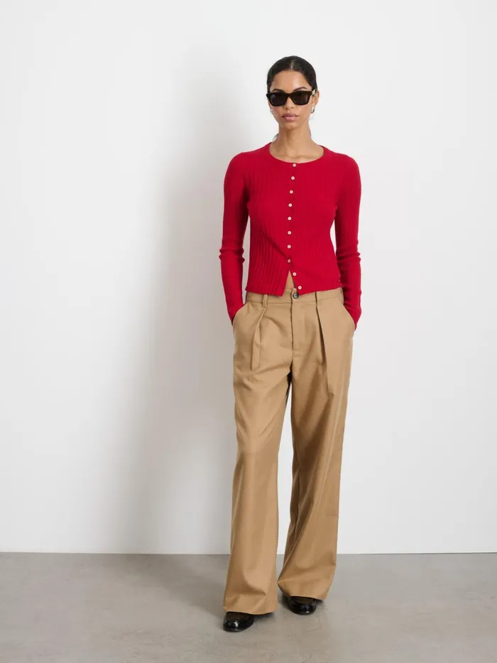 Alex Mill Set Dressing Women Soho Trouser In Wool Camel