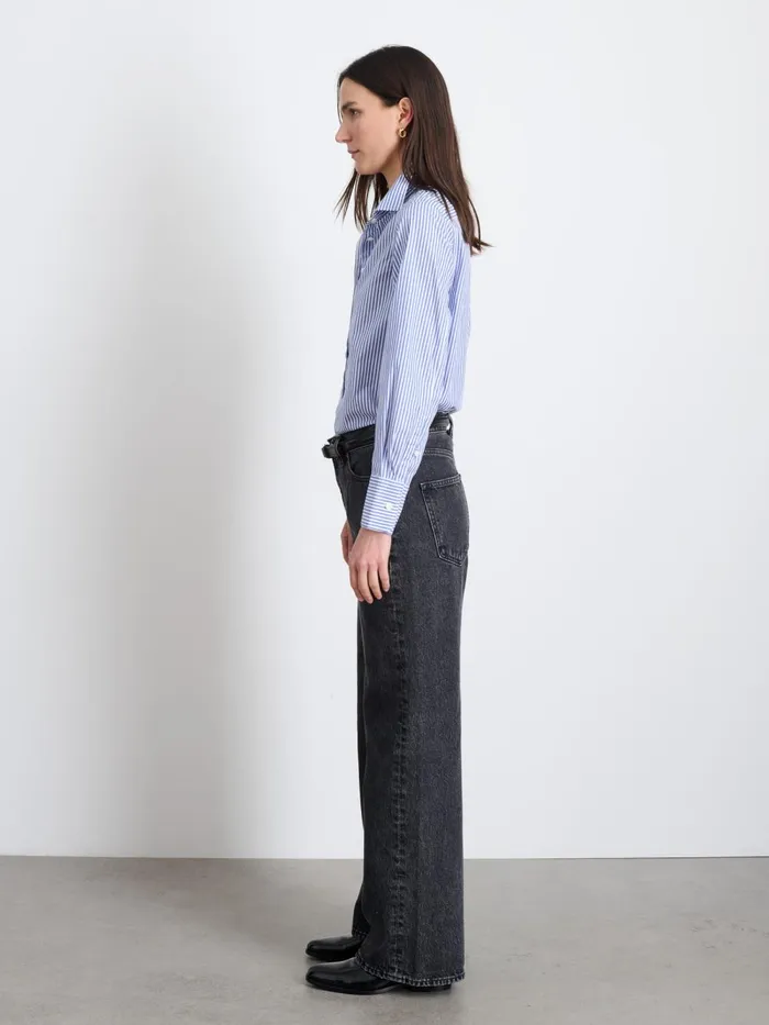 Alex Mill Shirts Tops Women Val Shirt In Striped Poplin