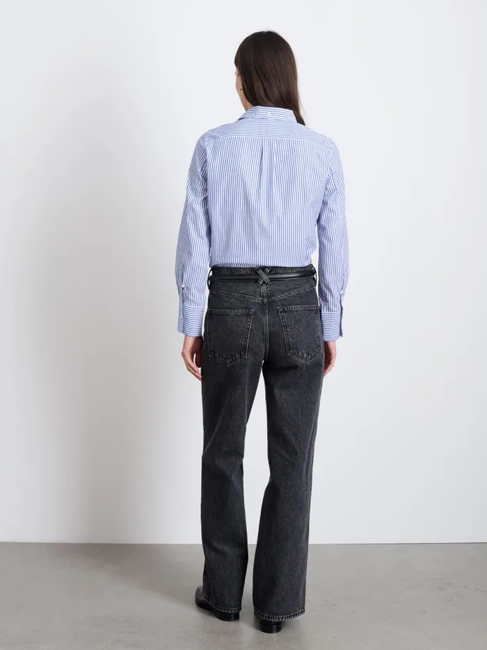 Alex Mill Shirts Tops Women Val Shirt In Striped Poplin