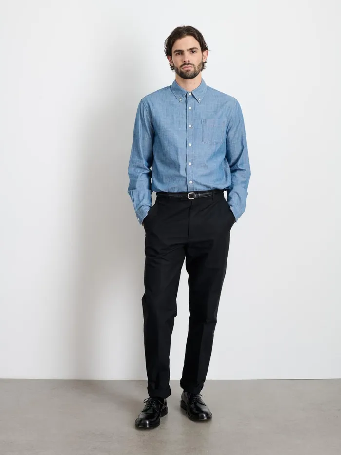 Alex Mill Suiting Blazers Men Grant Trouser In Cotton Twill Anthracite Alex Mill Suiting Blazers Men Grant Trouser In Cotton Twill Anthracite