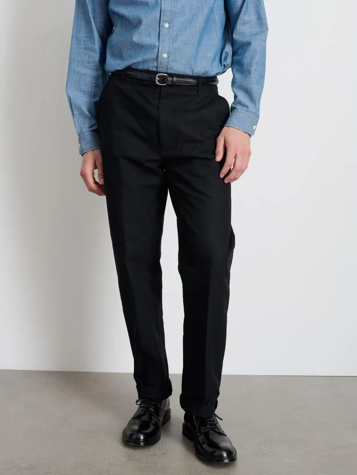 Alex Mill Suiting Blazers Men Grant Trouser In Cotton Twill Anthracite Alex Mill Suiting Blazers Men Grant Trouser In Cotton Twill Anthracite