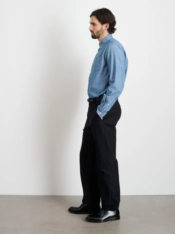 Alex Mill Suiting Blazers Men Grant Trouser In Cotton Twill Anthracite Alex Mill Suiting Blazers Men Grant Trouser In Cotton Twill Anthracite