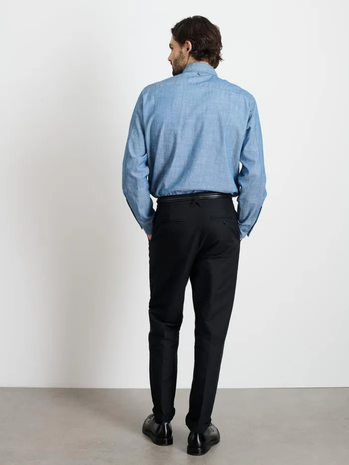 Alex Mill Suiting Blazers Men Grant Trouser In Cotton Twill Anthracite Alex Mill Suiting Blazers Men Grant Trouser In Cotton Twill Anthracite