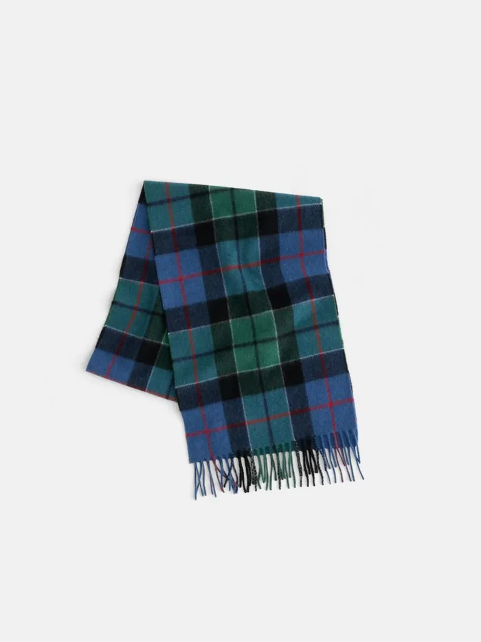 Alex Mill Women Joshua Ellis Plaid Scarf In Cashmere Greenredblue