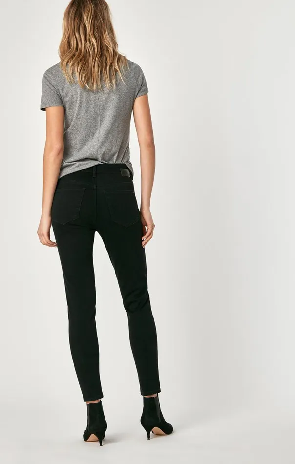 Alissa High Rise Super Skinny In Black Brushed Supersoft Women Mavi Jeans Denim Alissa High Rise Super Skinny In Black Brushed Supersoft Women Mavi Jeans Denim
