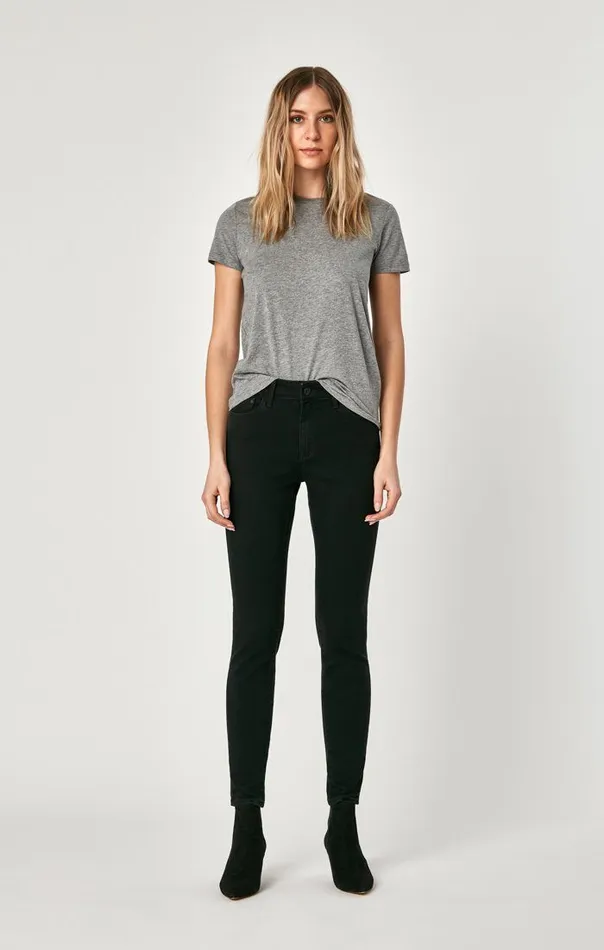 Alissa High Rise Super Skinny In Black Brushed Supersoft Women Mavi Jeans Denim Alissa High Rise Super Skinny In Black Brushed Supersoft Women Mavi Jeans Denim