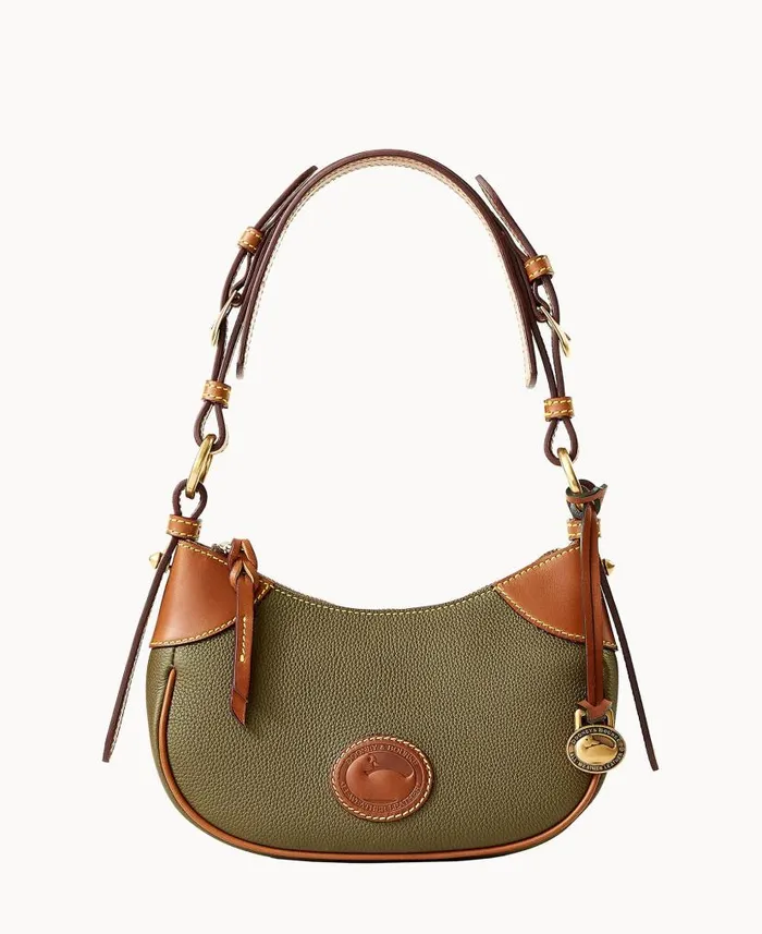 All Weather Leather 30 Demi Shoulder 22 Green Woman Dooney and Bourke Shoulder Bags All Weather Leather 30 Demi Shoulder 22 Green Woman Dooney and Bourke Shoulder Bags