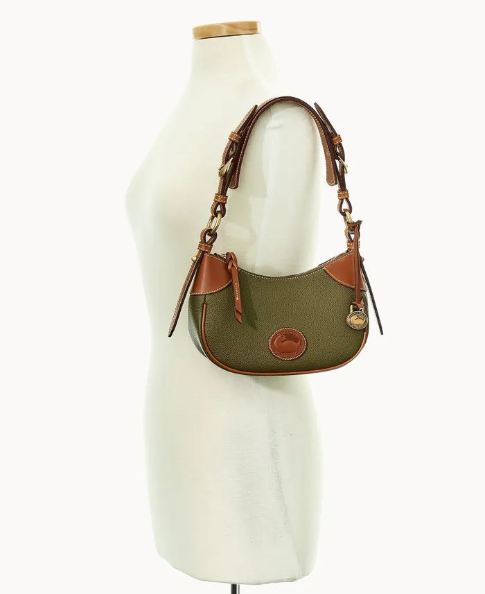 All Weather Leather 30 Demi Shoulder 22 Green Woman Dooney and Bourke Shoulder Bags All Weather Leather 30 Demi Shoulder 22 Green Woman Dooney and Bourke Shoulder Bags