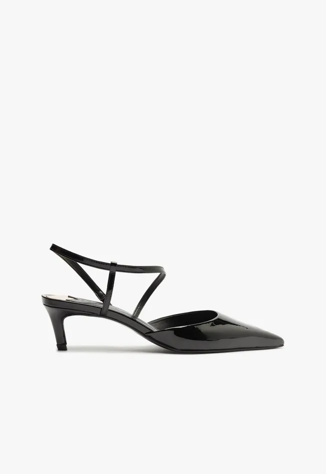 Annie Mid Pump Black Women Schutz Shoes