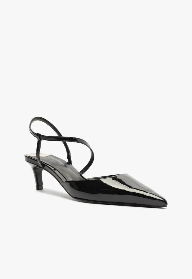 Annie Mid Pump Black Women Schutz Shoes