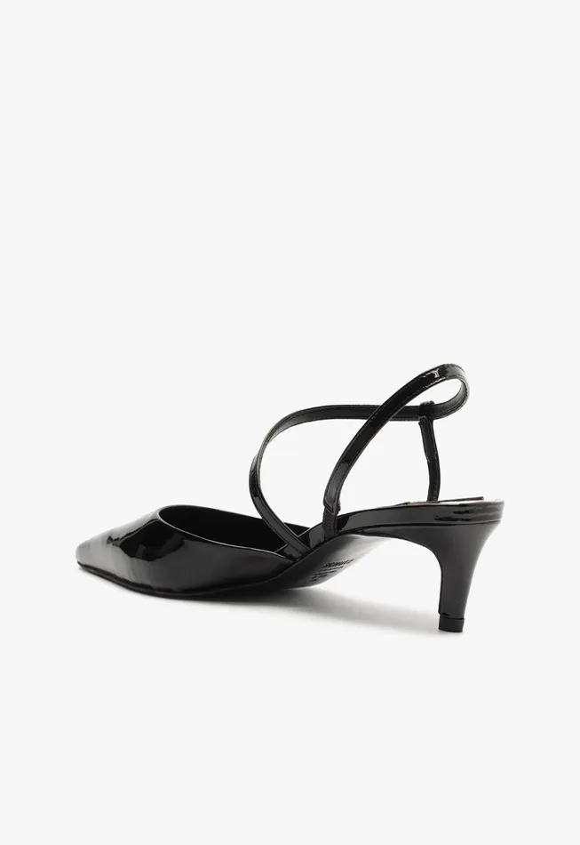 Annie Mid Pump Black Women Schutz Shoes