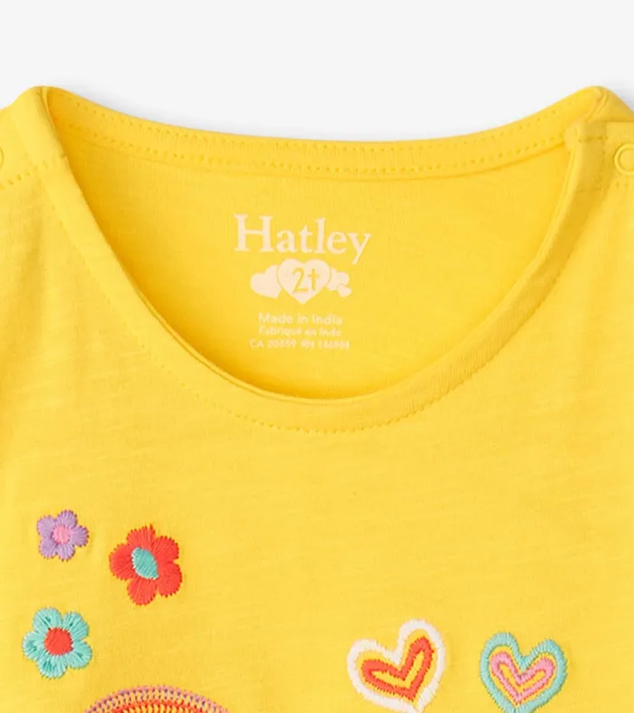 Baby and Toddler Girls Dreamer Snap Button Shirt Hatley
