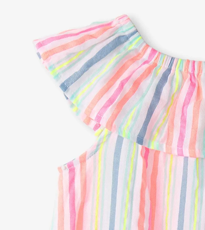 Baby and Toddler Girls Miami Beach Ruffle ALine Dress Hatley