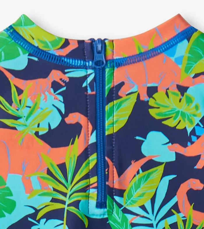 Baby Boys Dino Jungle OnePiece Rashguard Hatley