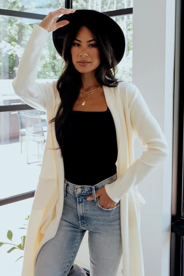 Baltic Born Cardigans Women Central Park Cardigan Ivory Baltic Born Cardigans Women Central Park Cardigan Ivory