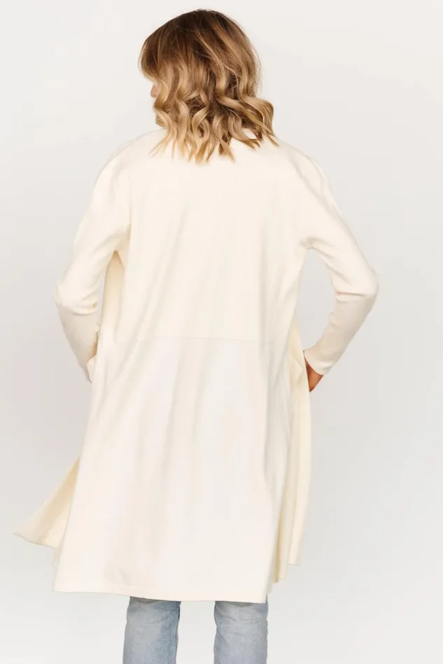 Baltic Born Cardigans Women Central Park Cardigan Ivory Baltic Born Cardigans Women Central Park Cardigan Ivory