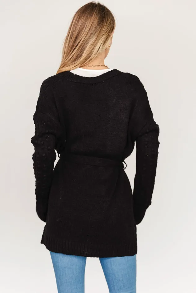Baltic Born Cardigans Women Leonie Cardigan Black Baltic Born Cardigans Women Leonie Cardigan Black