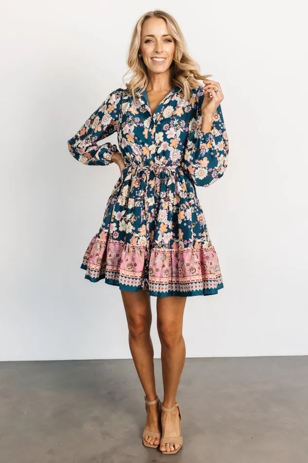 Baltic Born Cover Ups Women Jane Short Dress Jade Multi