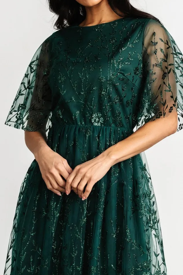 Baltic Born Mother Of The Bride Women Duchess Tulle Dress Dark Green Sparkle Baltic Born Mother Of The Bride Women Duchess Tulle Dress Dark Green Sparkle