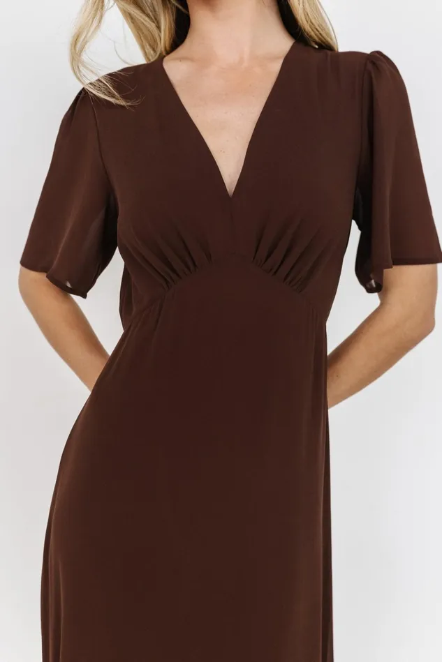 Baltic Born Mother Of The Bride Women Esti Maxi Dress Espresso Baltic Born Mother Of The Bride Women Esti Maxi Dress Espresso