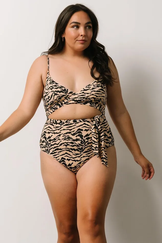 Baltic Born One Piece Women Cyprus One Piece Animal Stripe Baltic Born One Piece Women Cyprus One Piece Animal Stripe