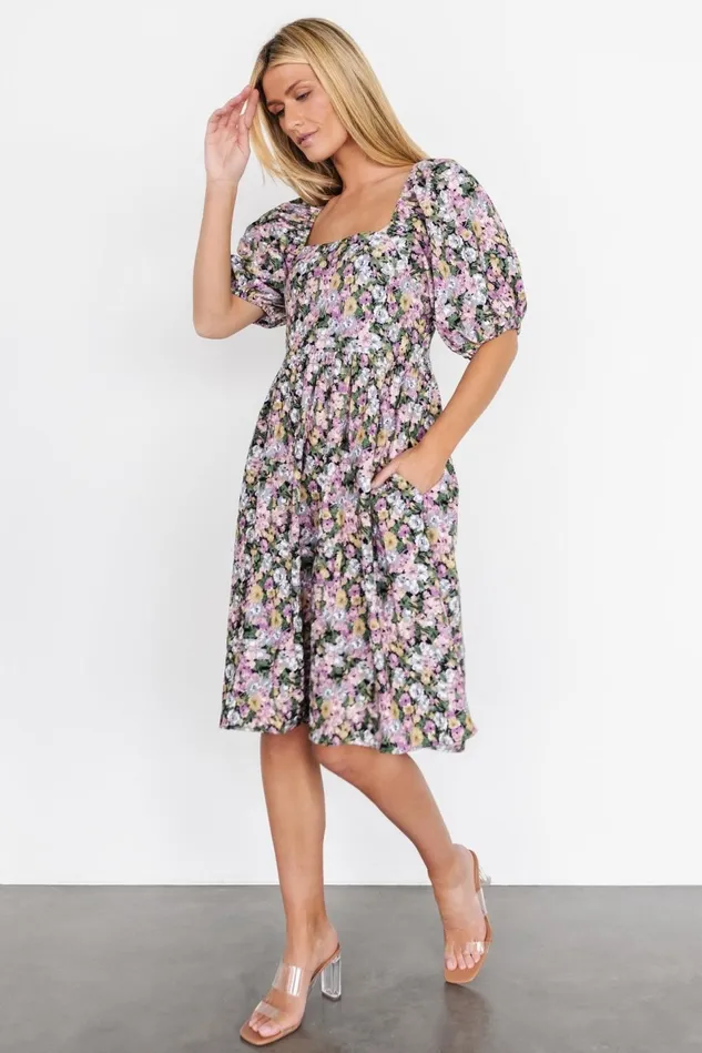 Baltic Born Short Dresses Women Joyce Corduroy Dress Multi Baltic Born Short Dresses Women Joyce Corduroy Dress Multi