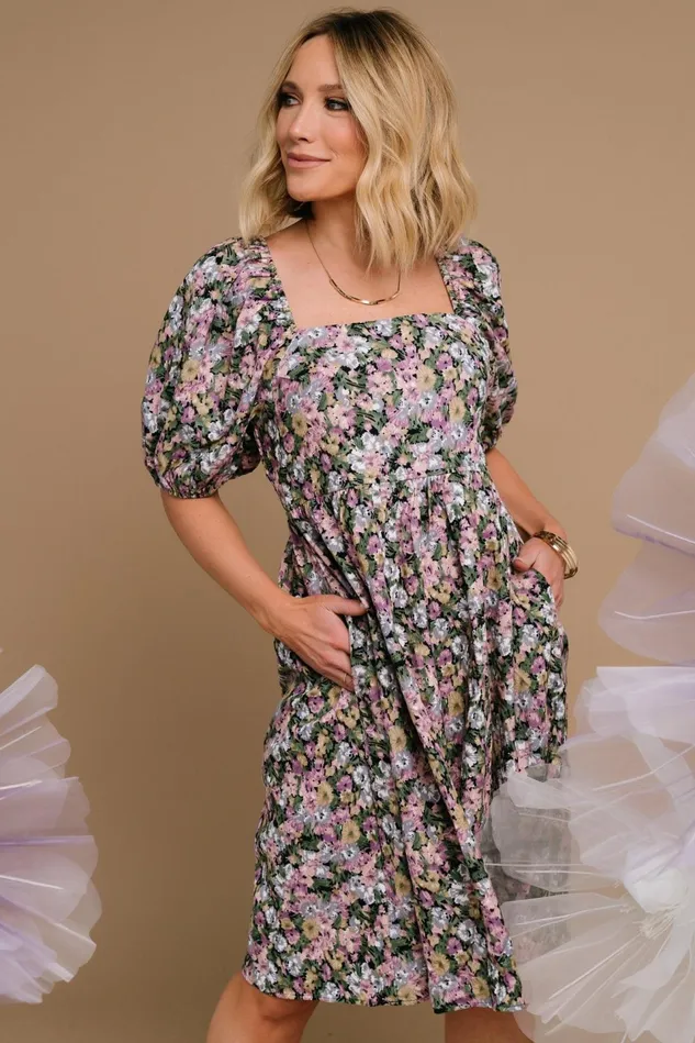 Baltic Born Short Dresses Women Joyce Corduroy Dress Multi Baltic Born Short Dresses Women Joyce Corduroy Dress Multi