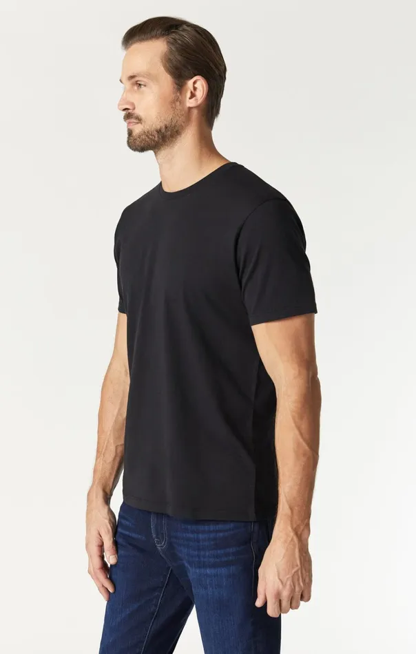 Basic Crew Neck TShirt In Black Men Mavi Jeans TShirts Basic Crew Neck TShirt In Black Men Mavi Jeans TShirts