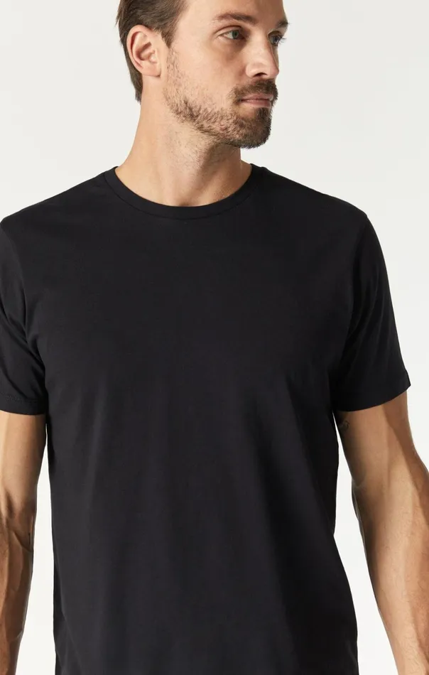 Basic Crew Neck TShirt In Black Men Mavi Jeans TShirts Basic Crew Neck TShirt In Black Men Mavi Jeans TShirts