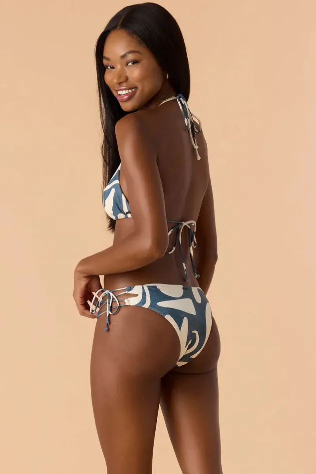 BEACH HUT GEO JENSEN SKIMPY BOTTOMS Slate Women O039NEILL Swim