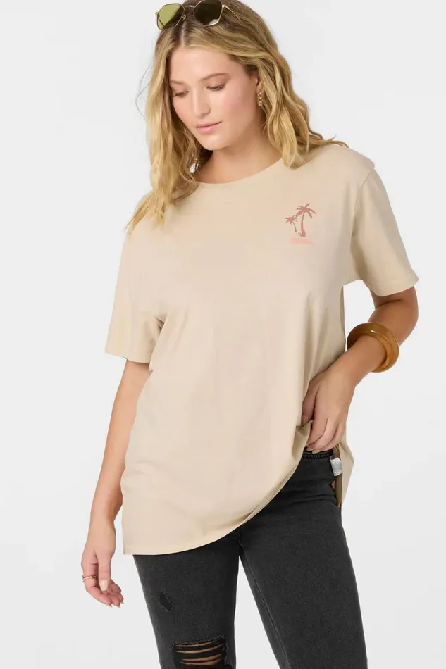 BEACHSIDE BLISS TEE Cement Women O039NEILL Clothing