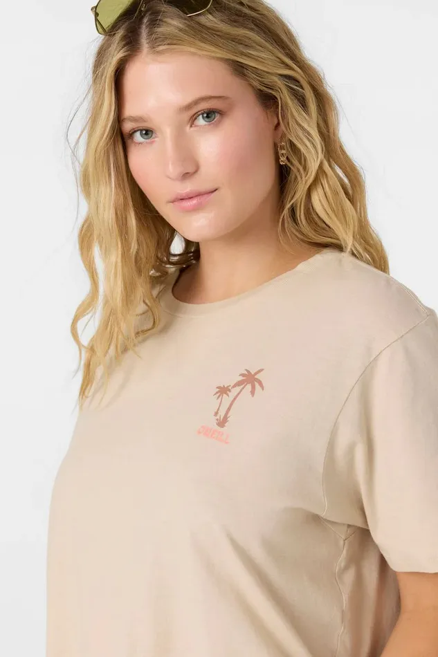 BEACHSIDE BLISS TEE Cement Women O039NEILL Clothing