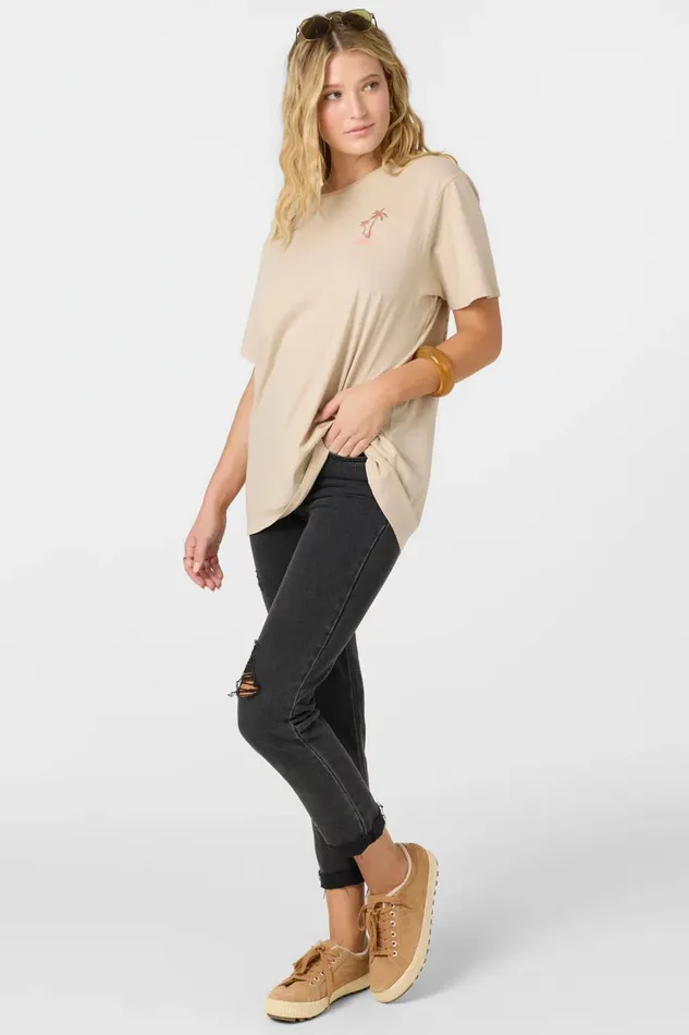 BEACHSIDE BLISS TEE Cement Women O039NEILL Clothing